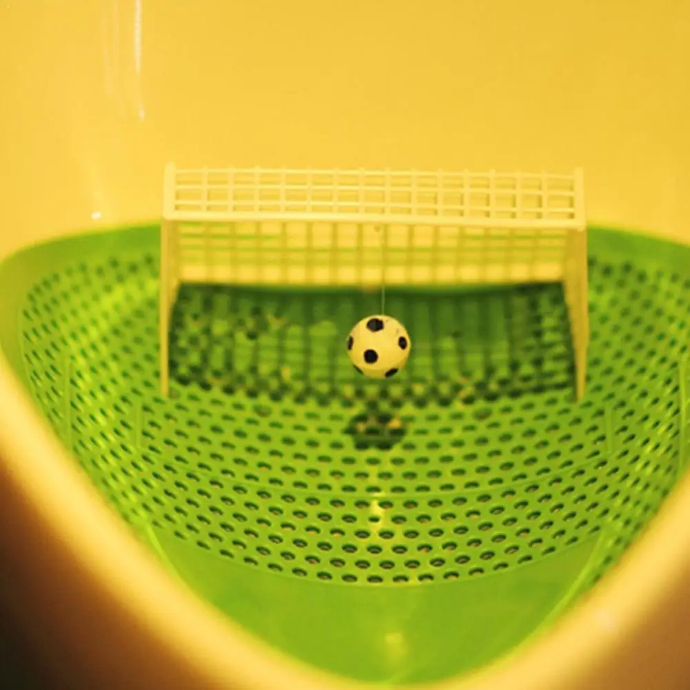 Home Bathroom With Urinal - 1PC Football Soccer Shooting Mat Bathroom