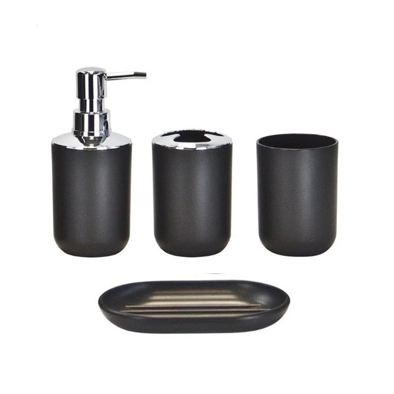 4pcs Bathroom Set, Plastic Gif - Zara Home Bathroom Set recensie en prijs