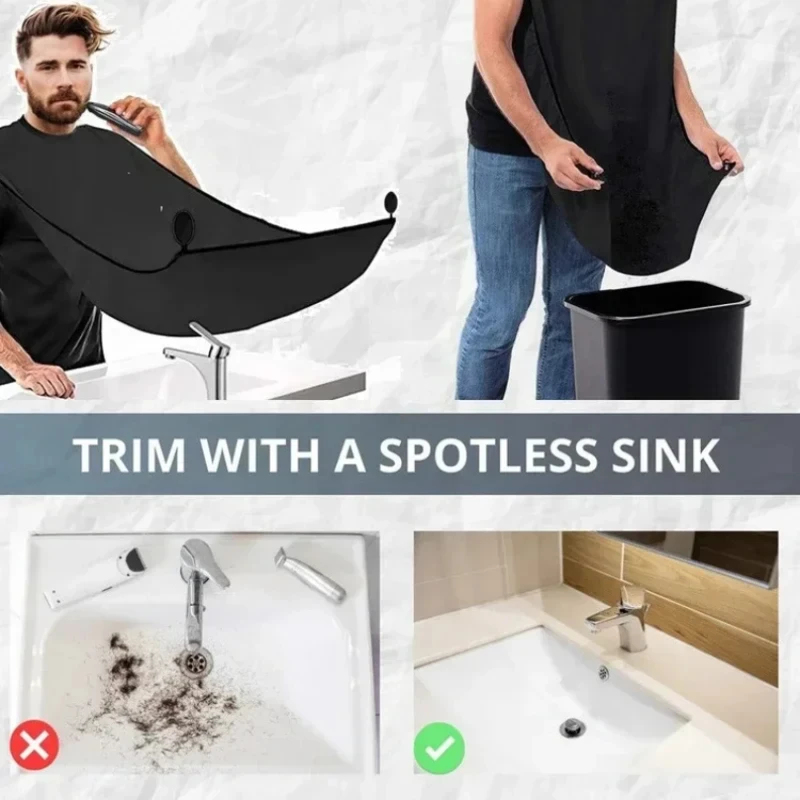 1-4PCS Male Shaving Aprons Cre - Shaving Mirror Suction recensie en prijs