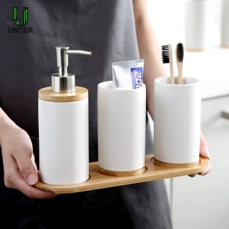 Ceramic Bathroom Accessories S - Zara Home Bathroom Set recensie en prijs