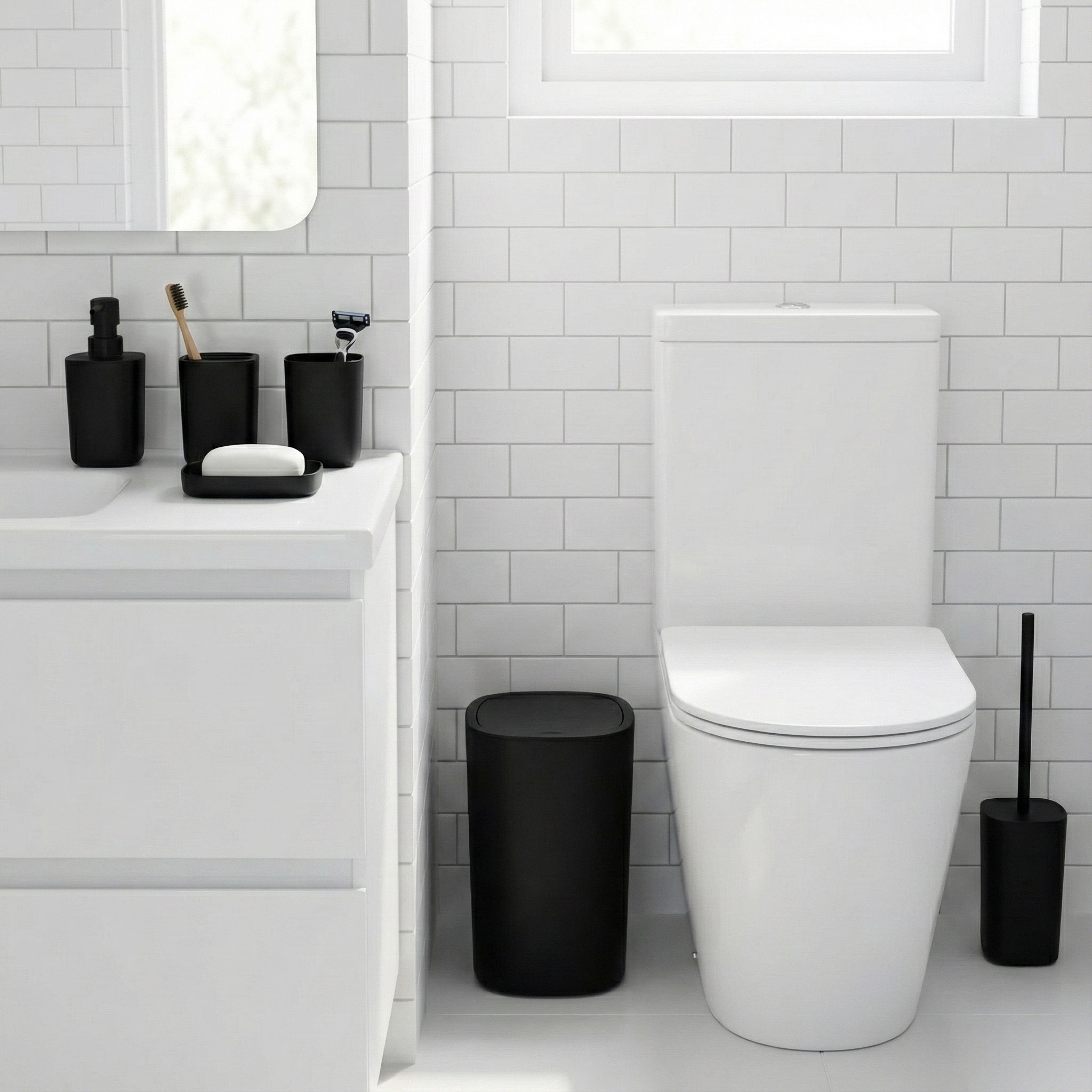 6pcs Bathroom Accessories Set, - Zara Home Bathroom Set recensie en prijs