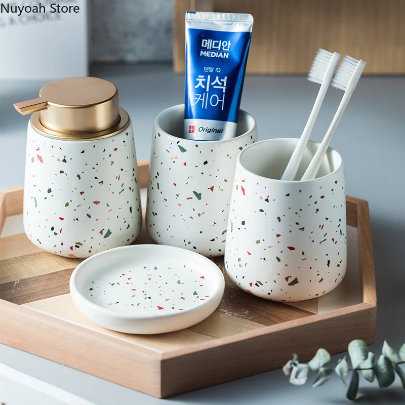 European Bathroom Decoration S - Zara Home Bathroom Set recensie en prijs