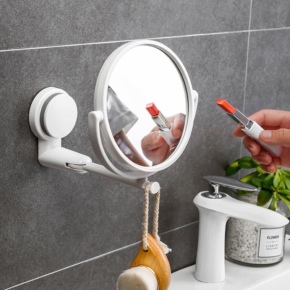 360°rotating Folding Makeup Mi - Shaving Mirror Suction recensie en prijs