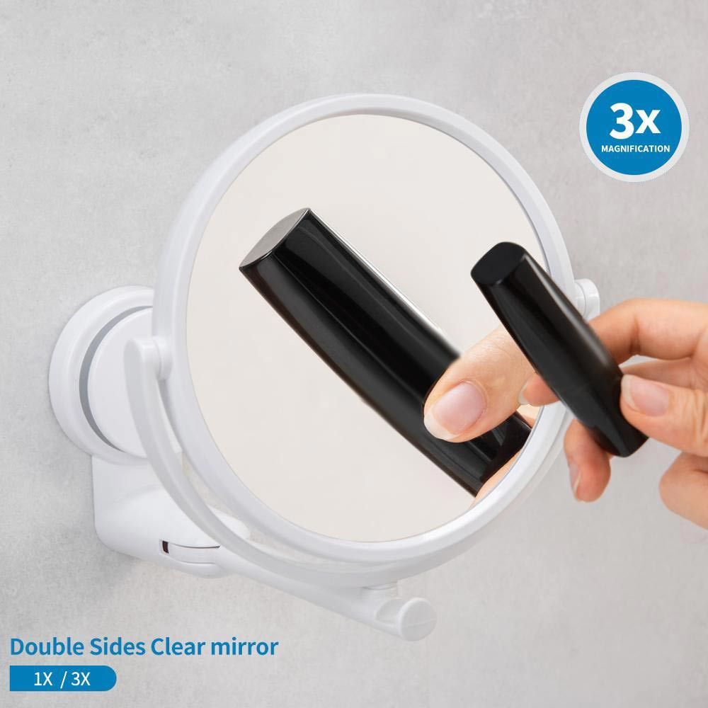 360°rotating Folding Makeup Mi - Shaving Mirror Suction recensie en prijs