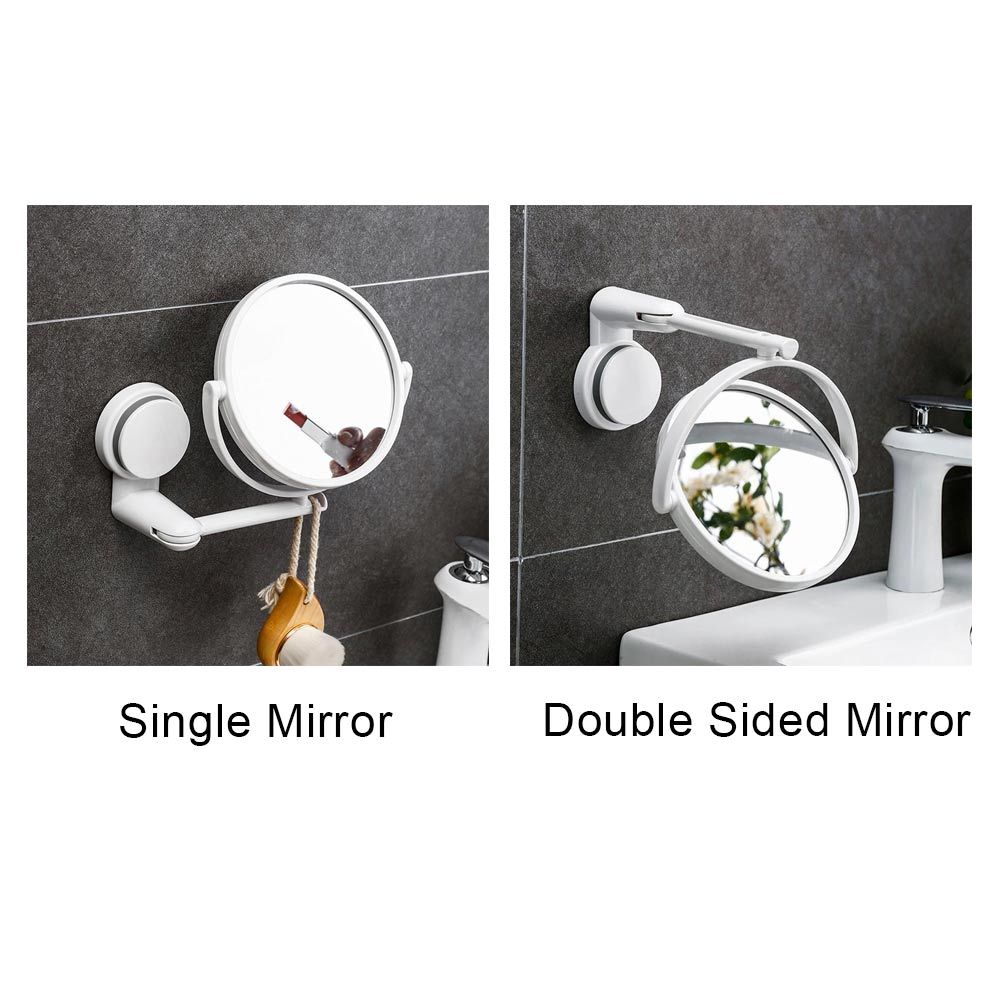 360°rotating Folding Makeup Mi - Shaving Mirror Suction recensie en prijs