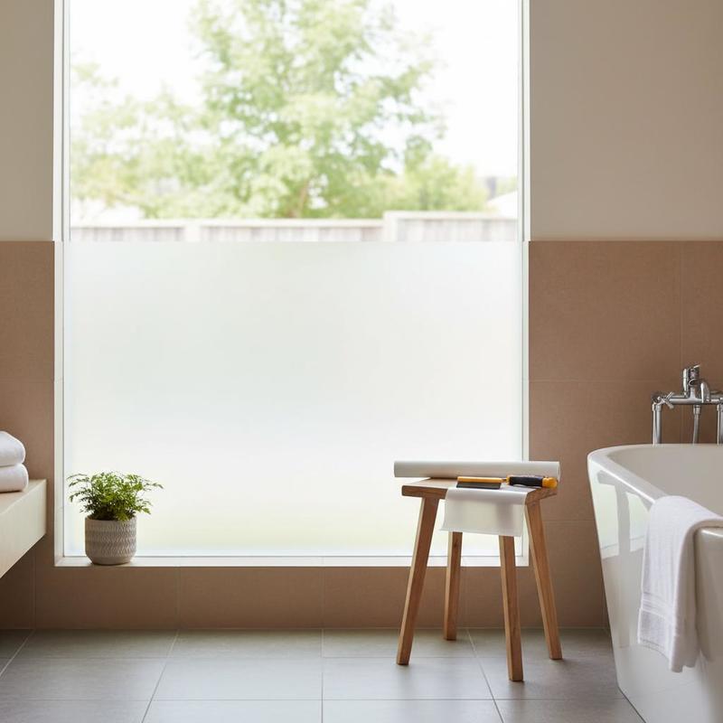 Frosted Window Cover 23.6 in x - Home Bathroom Window Tint recensie en prijs