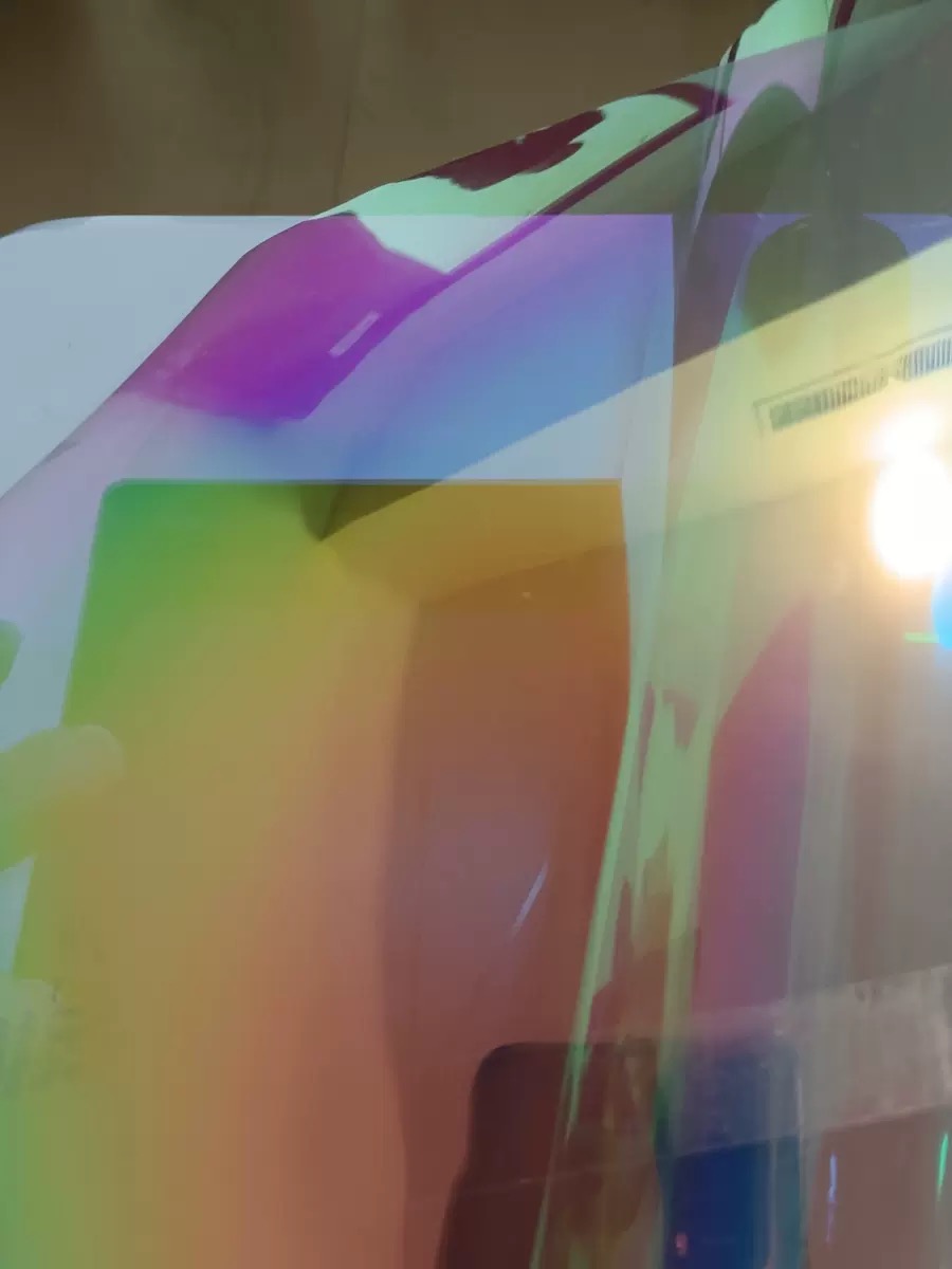 Iridescent Window Film PET Tra - Home Bathroom Window Tint recensie en prijs