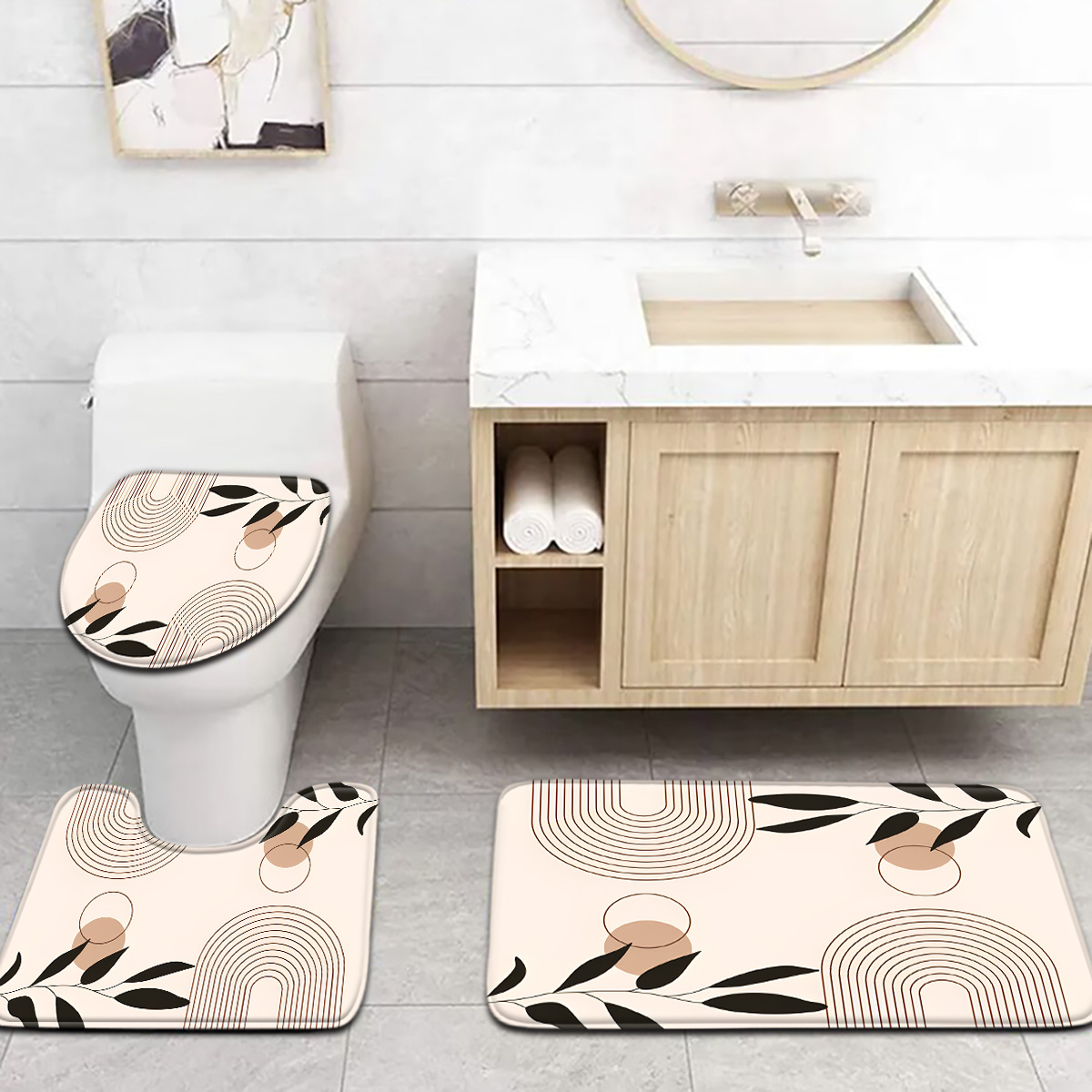 3-piece elegant bathroom floor - Zara Home Bathroom Set recensie en prijs