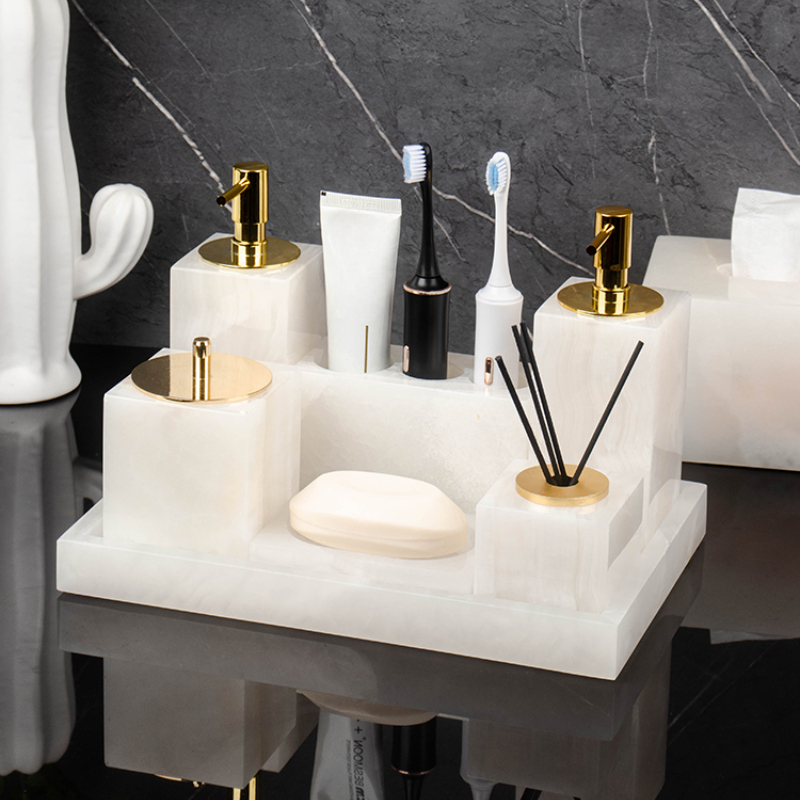 1pc Marble Toiletries Separate - Zara Home Bathroom Set recensie en prijs