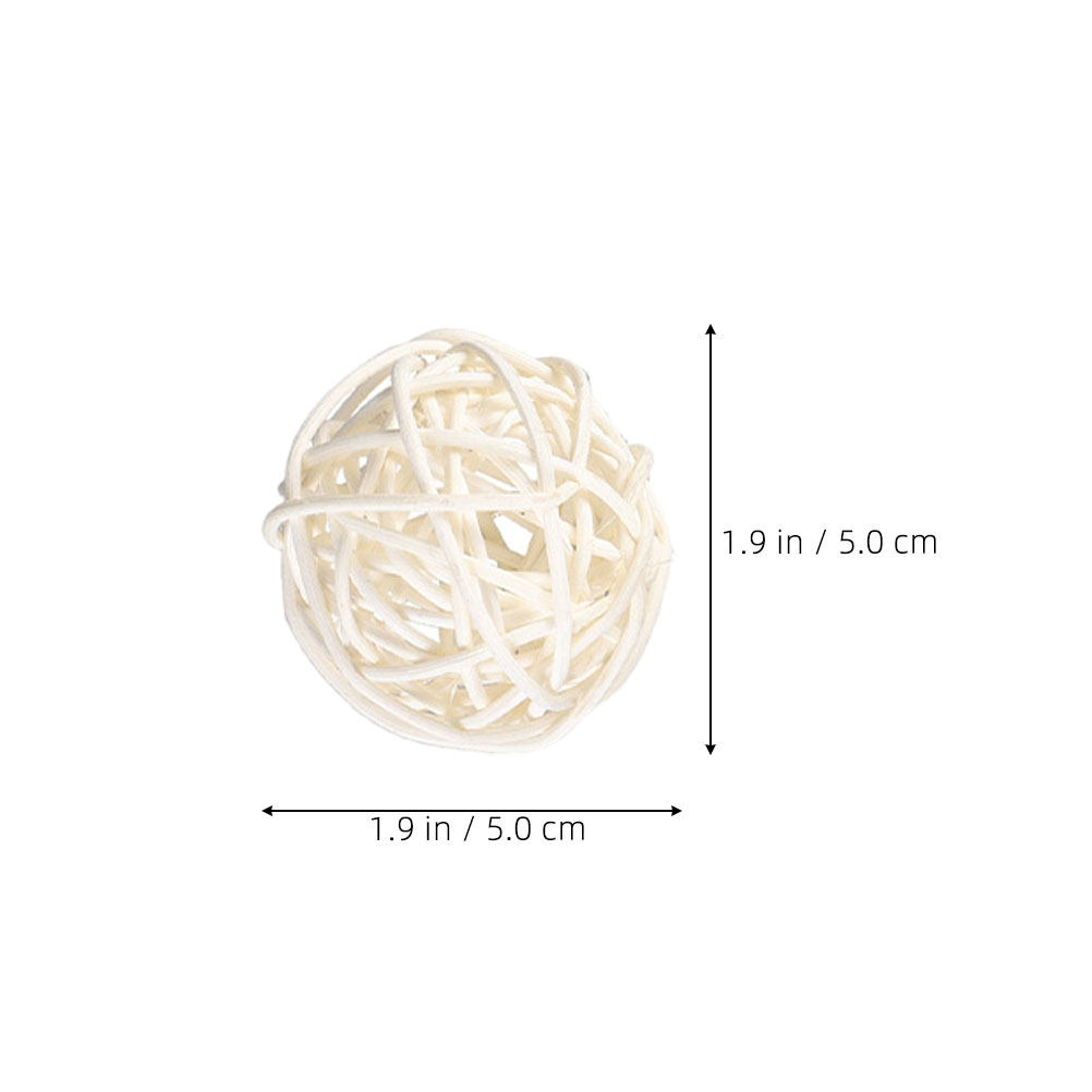 10Pcs Decorative Rattan Balls  - Home Bathroom Layout recensie en prijs