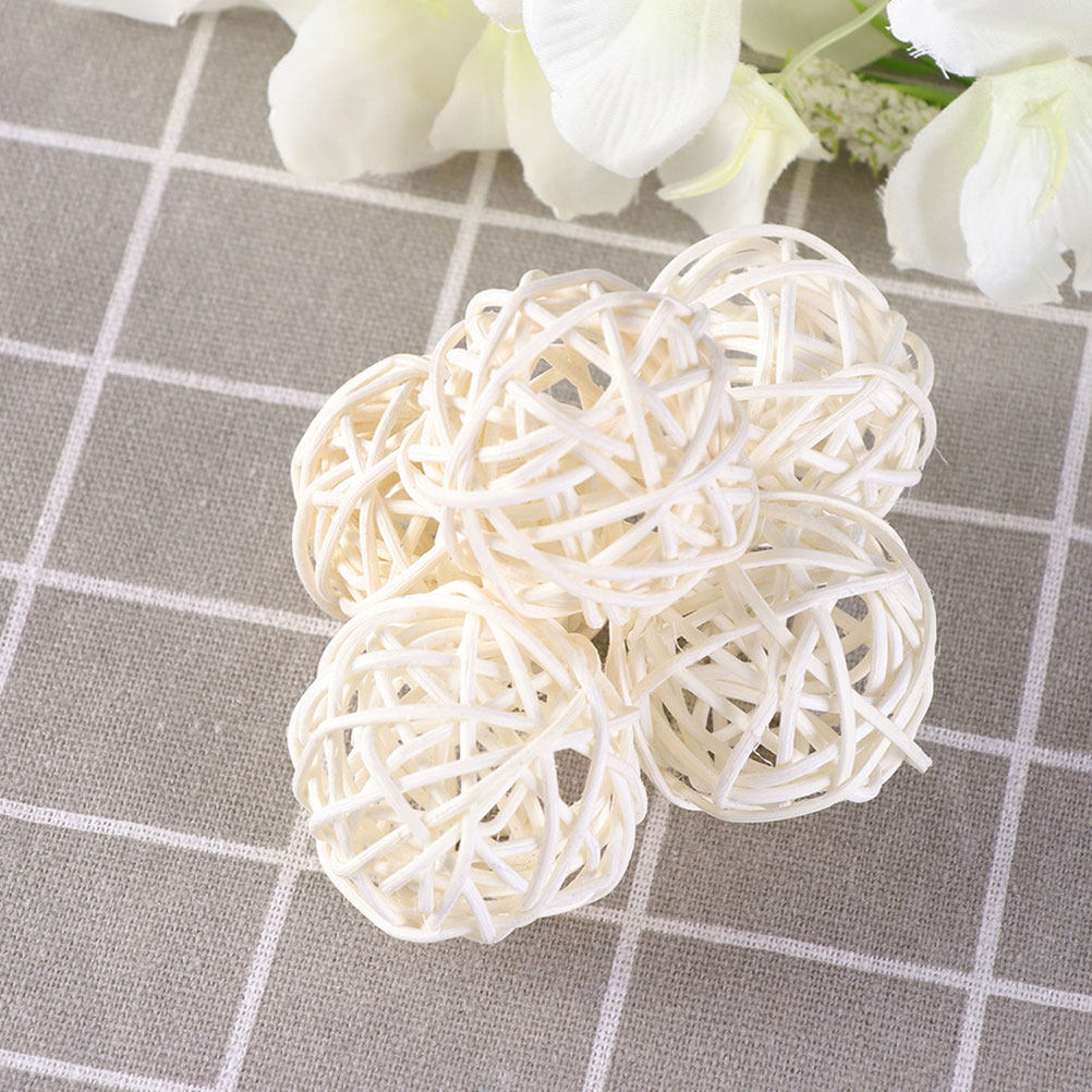 10Pcs Decorative Rattan Balls  - Home Bathroom Layout recensie en prijs