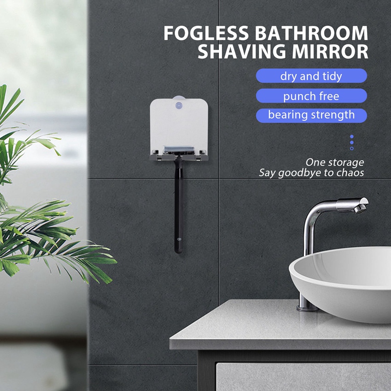 Unbreakable Fog Free Travel Mi - Shaving Mirror Suction recensie en prijs