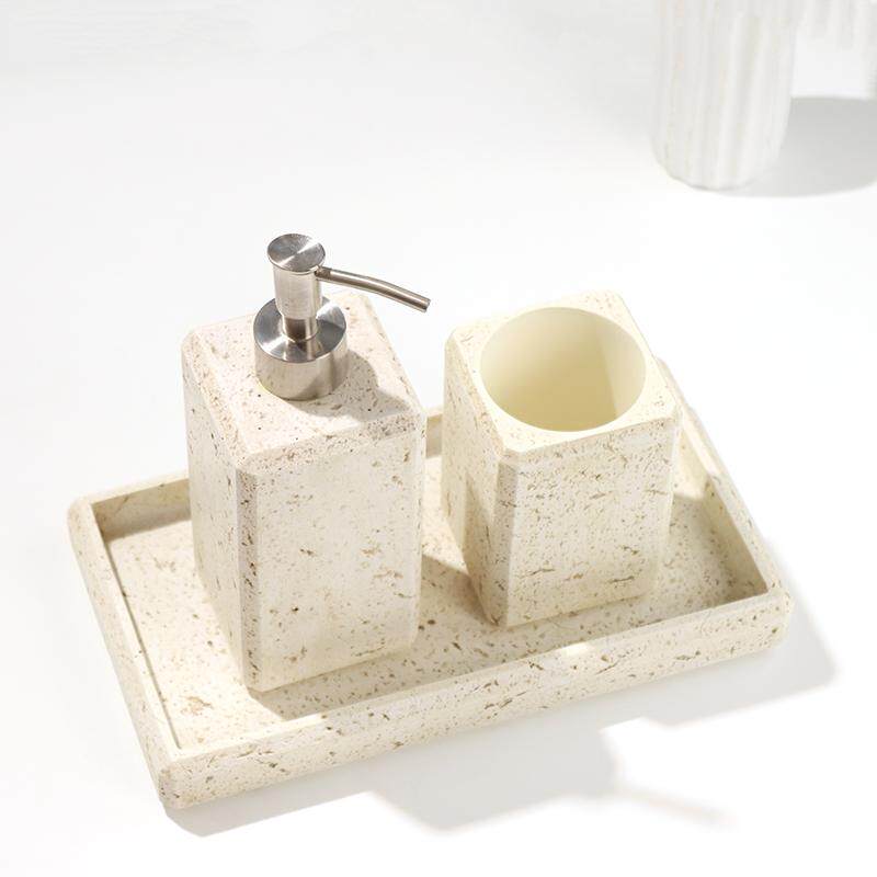 Sand and Gravel Resin Hand San - Zara Home Bathroom Set recensie en prijs
