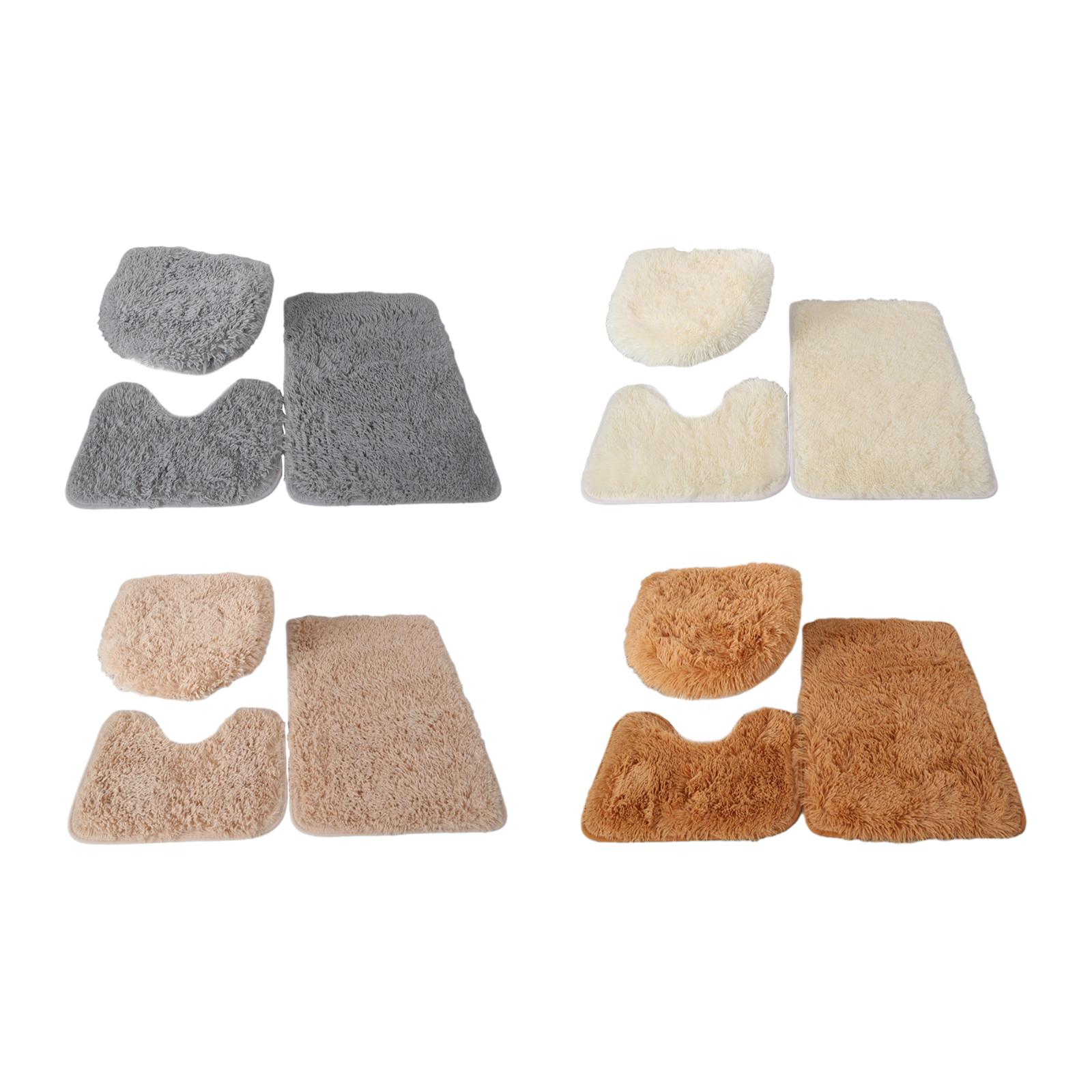 3Pcs Non Slip Bath Rugs Set To - Zara Home Bathroom Set recensie en prijs