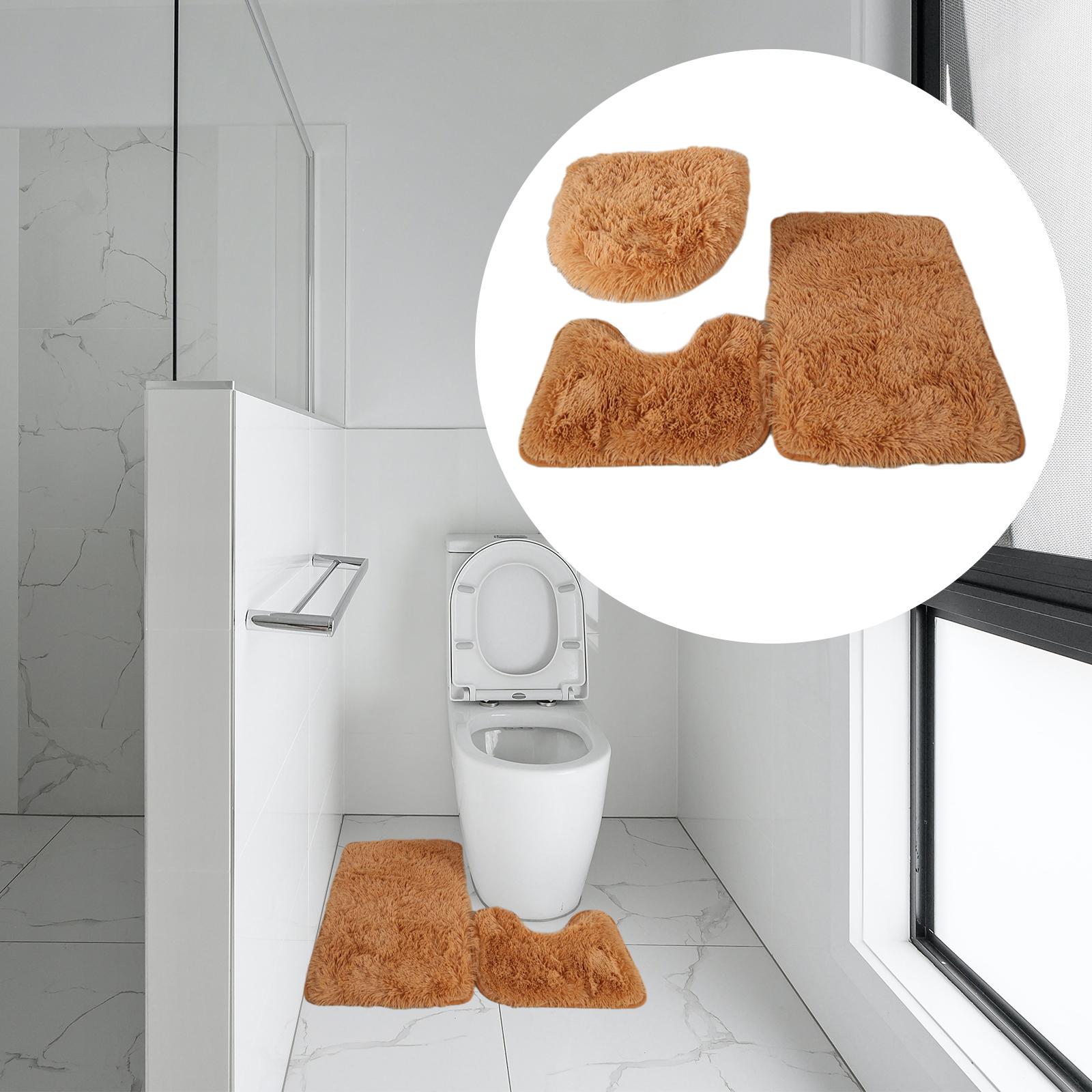 3Pcs Non Slip Bath Rugs Set To - Zara Home Bathroom Set recensie en prijs