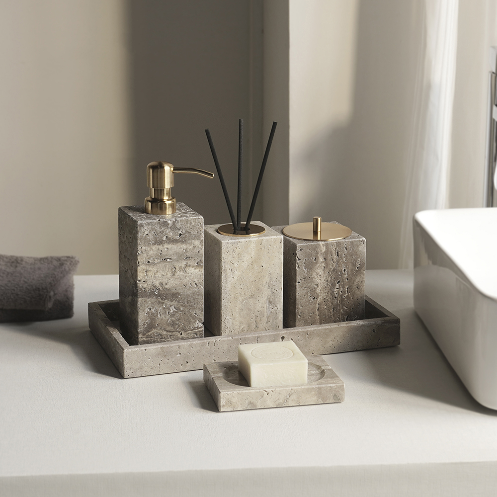 Grigio Travertino Bathroom Acc - Zara Home Bathroom Set recensie en prijs