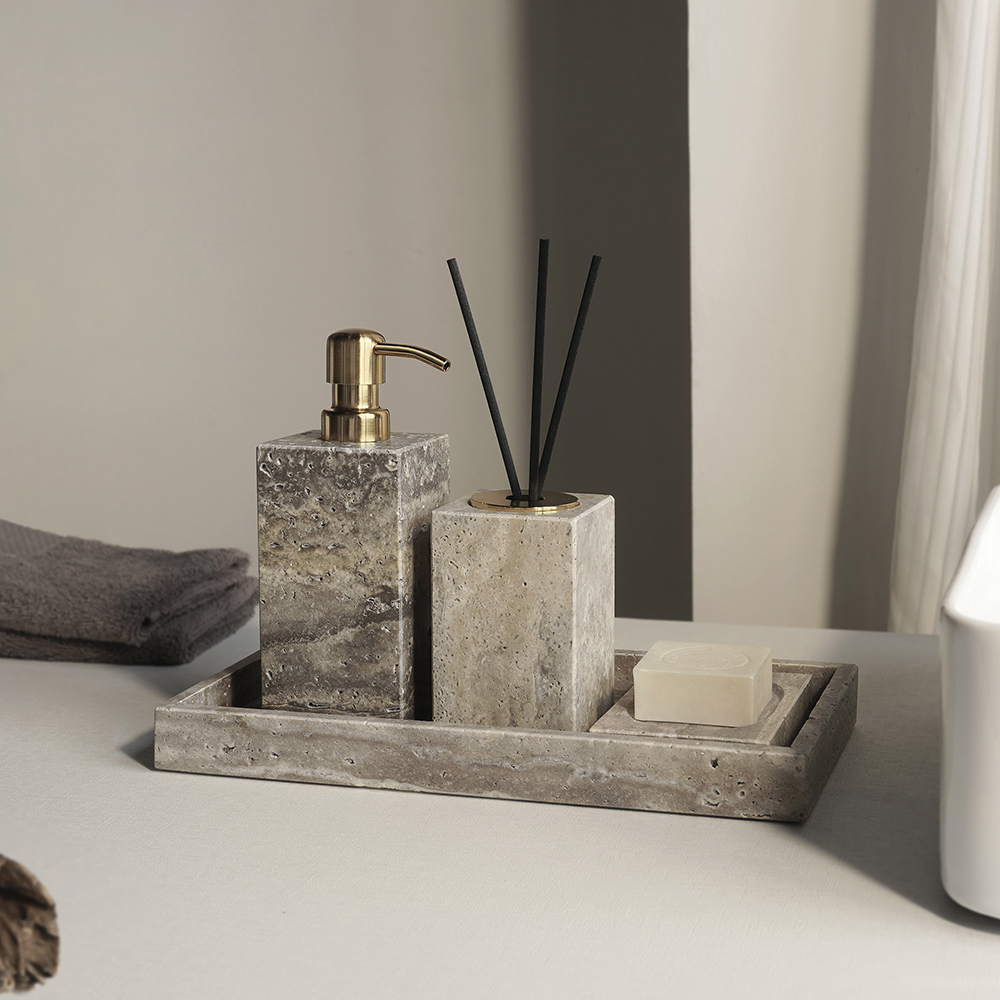 Grigio Travertino Bathroom Acc - Zara Home Bathroom Set recensie en prijs