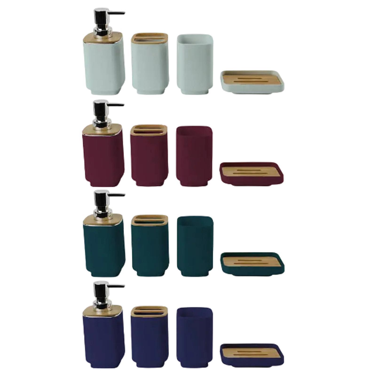 4 Pieces Bathroom Accessories  - Zara Home Bathroom Set recensie en prijs