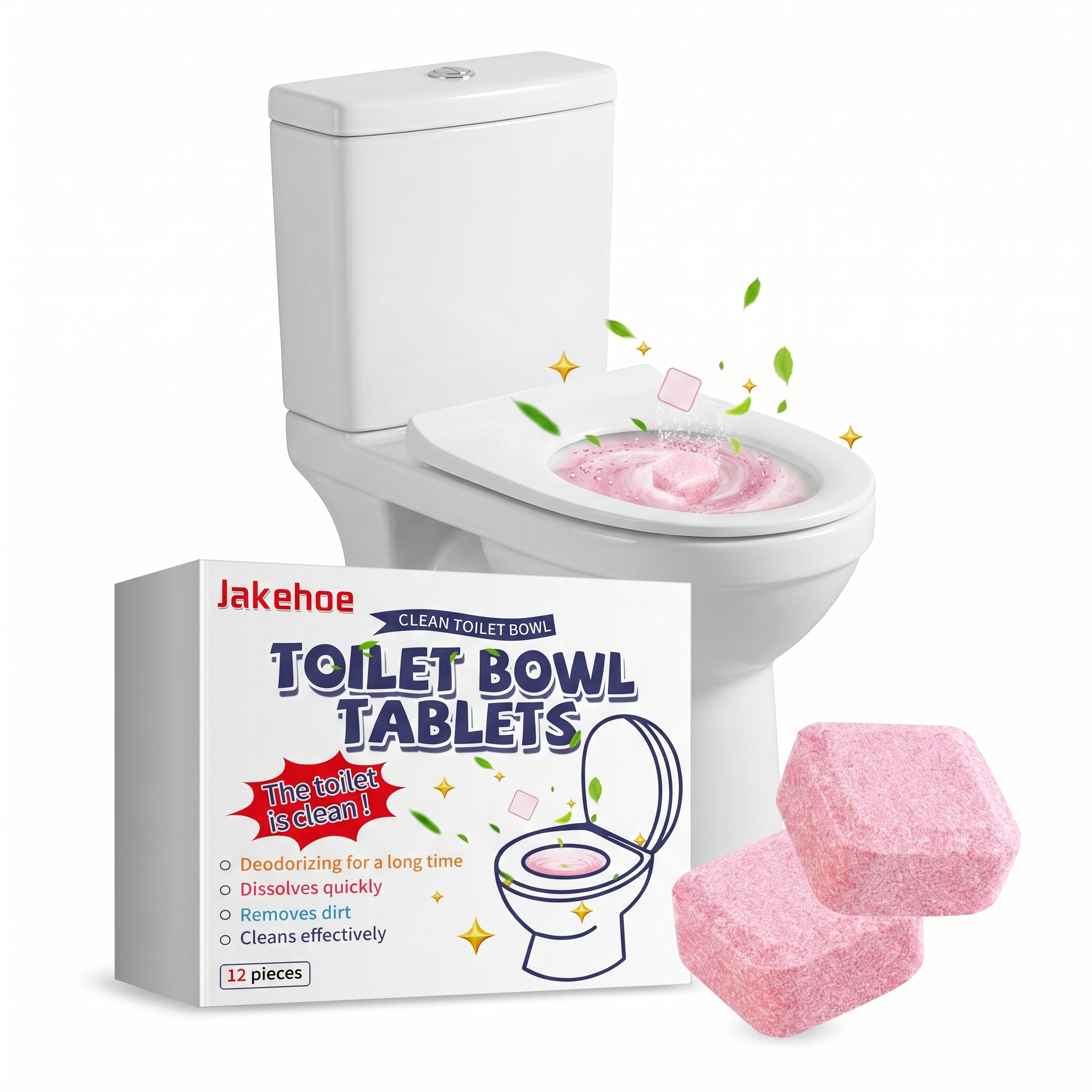 12pcs Toilet Cleaning Tablet R - Home Bathroom With Urinal recensie en prijs